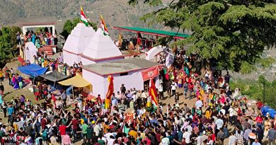 पिंडर घाटी में मेलों की श्रंखला में बज्वाण के मलियाल तोक में  भव्य मेले का आयोजन