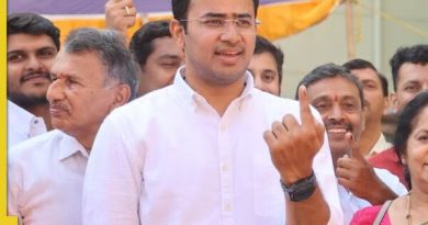 BJP MP Tejasvi Surya booked for seeking votes on religious grounds