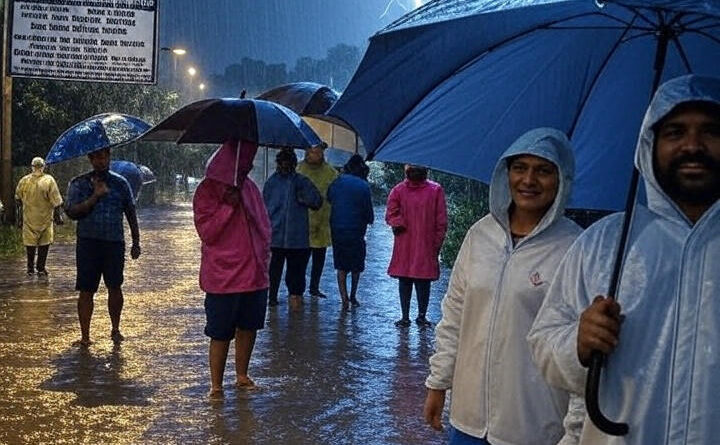 उत्तराखंड में भारी से 25 अगस्त तक राहत नहीं;  विभिन्न जिलों के लिए बहुत भारी बारिश की चेतावनी