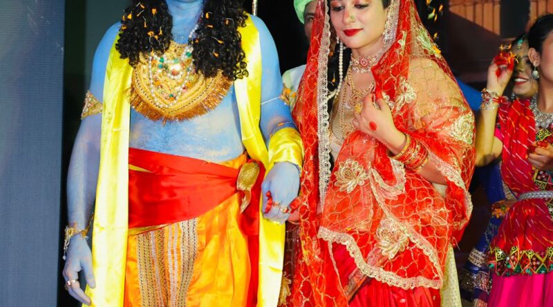 मेघदूत की प्रस्तुति “रुक्मिणी मंगल” नाटक का मंचन गीता भवन में मंचन