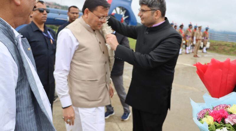 विधानसभा सत्र के लिए मुख्यमंत्री धामी पहुंचे भराड़ीसैण