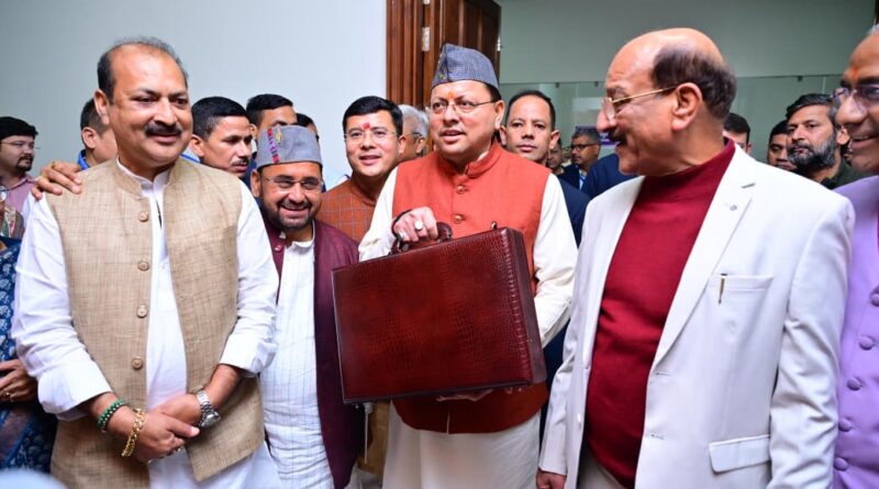 भराड़ीसैंण में धामी सरकार ने पेश किया 5315 करोड़ का अनुपूरक बजट