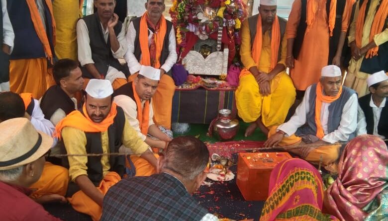 बधाण की नंदादेवी लोकजात यात्रा सूना गांव पहुंची
