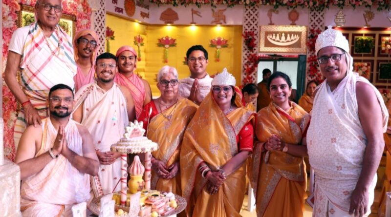 टीएमयू में पुष्पदंत भगवान के जन्मकल्याणक महोत्सव पर लाडू समर्पित