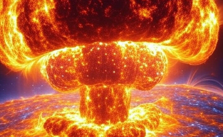 खगोलविदों ने एक चौंकाने वाला सौर विस्फोट देखा, जिसने लगातार समान तापमान बनाए रखा