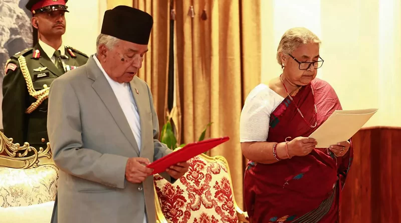 ​सुशीला कार्की ने संभाली नेपाल की ध्वस्त शासन व्यवस्था की कमान