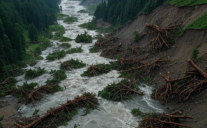 धराली से किश्तवाड़ तक गाड़ गदेरों का उत्पात