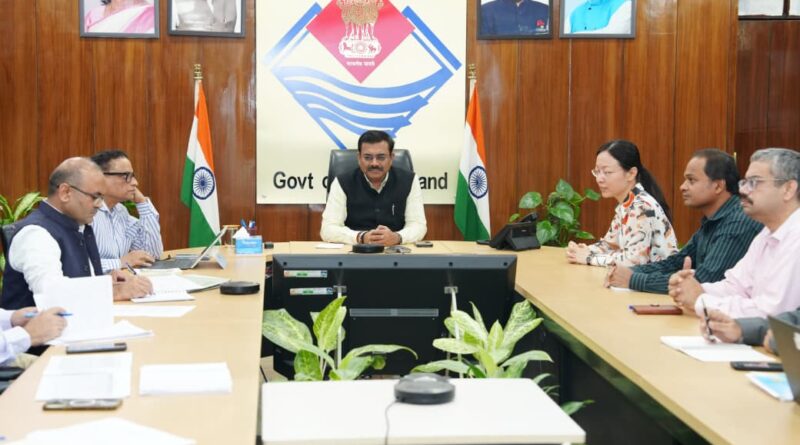 उत्तराखंड डिजास्टर प्रीपेयर्डनेस एंड रेजीलियंट प्रोजेक्ट की प्रगति की समीक्षा