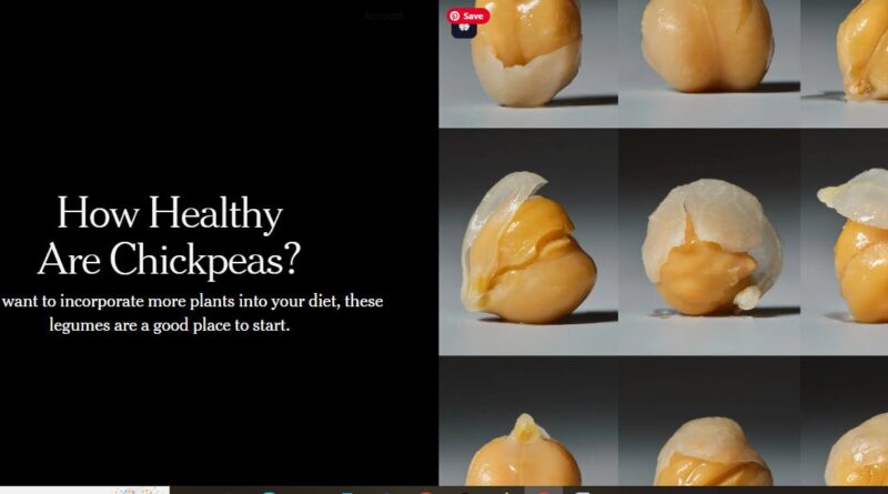 कितना स्वास्थ्यवर्धक है चना  ? HOW HEALTHY ARE CHICKPEAS?