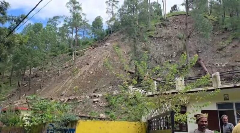 थराली में नहीं थम रहा भूस्खलन आपदा का सिलसिला