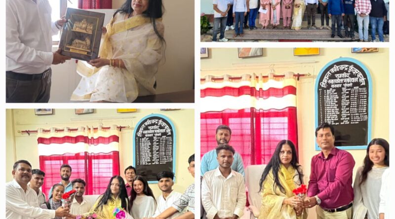प्रो. रीटा शर्मा ने नागनाथ पोखरी महाविद्यालय में प्राचार्य पद संभाला