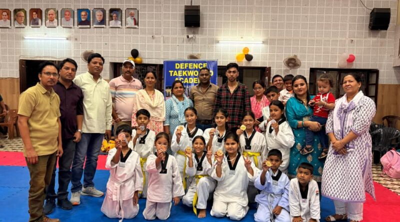 गौचर के खिलाड़ियों ने ताइक्वांडो में दिखाया दम, कई पदक जीते