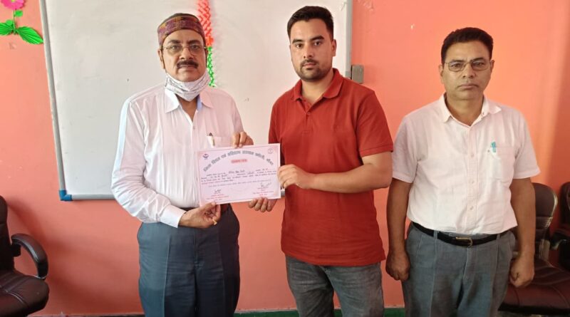 डायट गौचर में पांच दिवसीय आधारभूत कम्प्यूटर प्रशिक्षण सम्पन्न