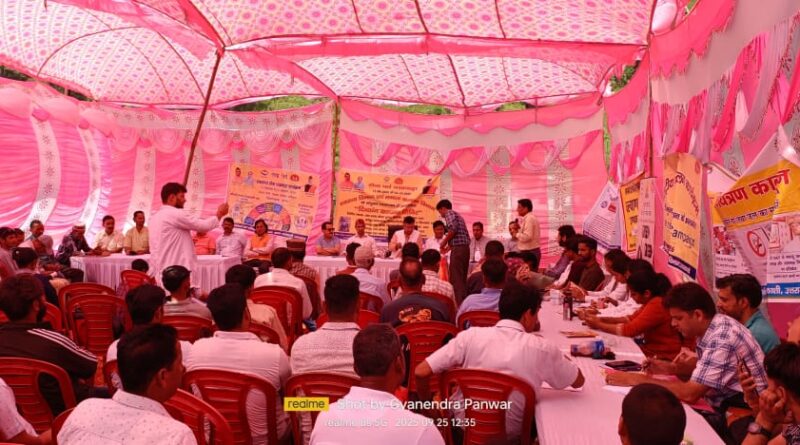 पुरोला में वृहद स्वास्थ्य शिविर, सेवा पखवाड़े में 25 हजार से अधिक लोगों की जांच