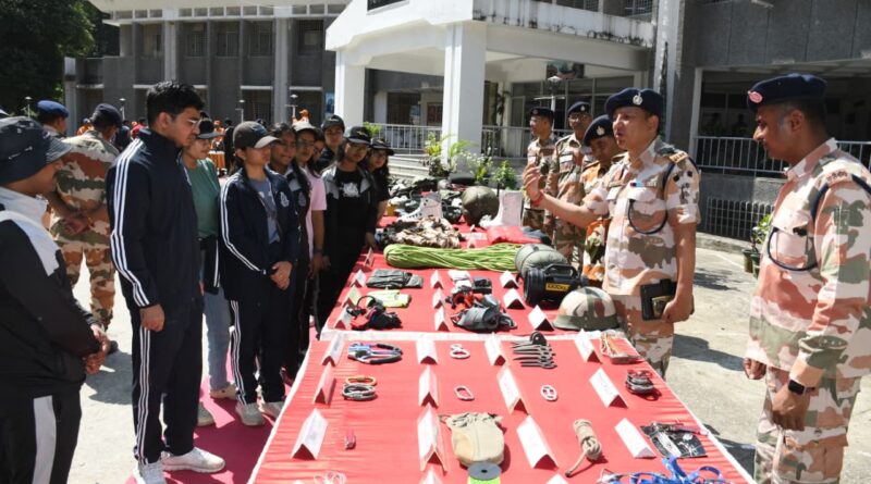 आईटीबीपी की 8वीं वाहिनी गौचर में प्रशिक्षु प्रशासनिक अधिकारियों का स्वागत