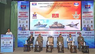 नई दिल्ली में सशस्त्र बल अधिकारियों के लिए रोजगार मेले का आयोजन
