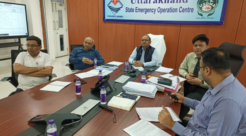 उत्तराखंड में 2025 मानसून आपदा के नुकसान का आकलन बुधवार से