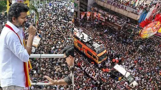 तमिलनाडु के करूर में भगदड़: अब तक 39 की मौत, 58 से अधिक घायल