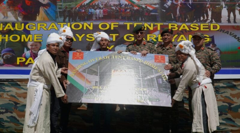 भारतीय सेना ने कुमाऊं क्षेत्र में टेंट आधारित होमस्टे का उद्घाटन किया, पर्यटन और सामुदायिक विकास को मिलेगा बढ़ावा
