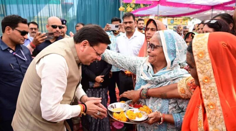 मुख्यमंत्री धामी ने किया 21 करोड़ रुपये की लागत से खटीमाद-मेलाघाट सड़क पुनर्निर्माण कार्यों का शिलान्यास