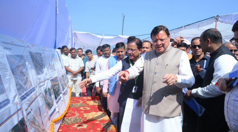 मुख्यमंत्री ने किया ₹185.20 करोड़ से बनने वाले शारदा कॉरिडोर परियोजना के प्रथम चरण को शुरू