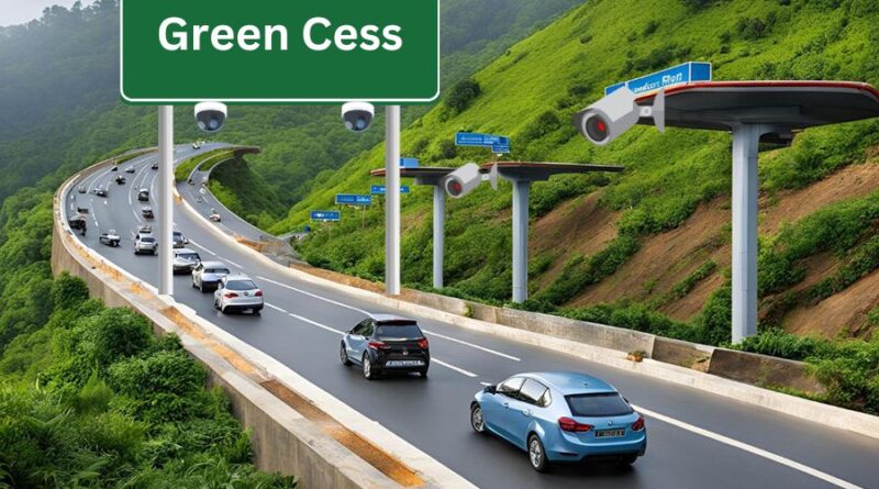 बाहरी प्रदेशों  के वाहनों पर उत्तराखण्ड में लागू होगा “ग्रीन सेस
