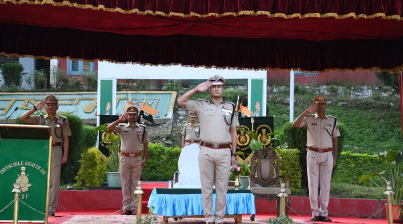 आईटीबीपी 8वीं वाहिनी ने धूमधाम से मनाया 64वां स्थापना दिवस