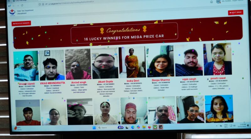 श्रेष्ठ करदाता व्यवसायियों की खुली लॉटरी, किसे को कार तो किसी को अन्य कीमती सामान मिला