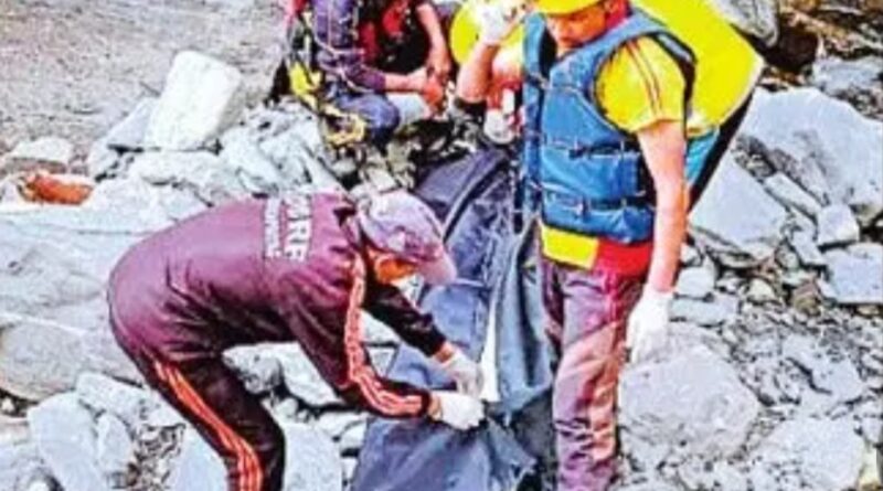 रुद्रप्रयाग में छेनागाड़ आपदा: दो और शव बरामद, कुल सात की मौत की पुष्टि