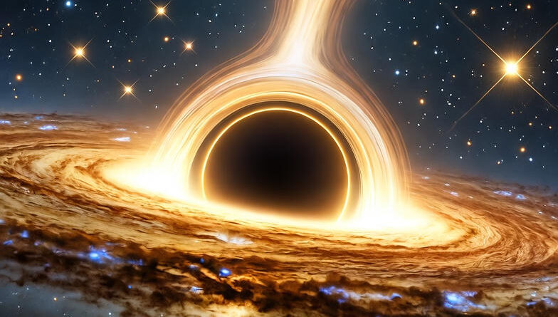 ब्लैक होल और कॉस्मिक जेट मिलकर आकाशगंगाओं को आकार देते हैं