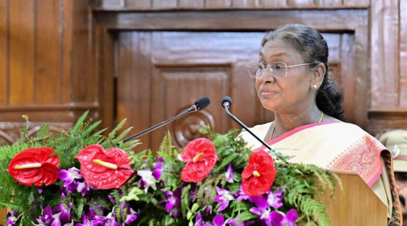 राष्ट्रपति मुर्मू ने सम्बोधित की उत्तराखंड विधानसभा :  पढ़ें भाषण का मूल पाठ