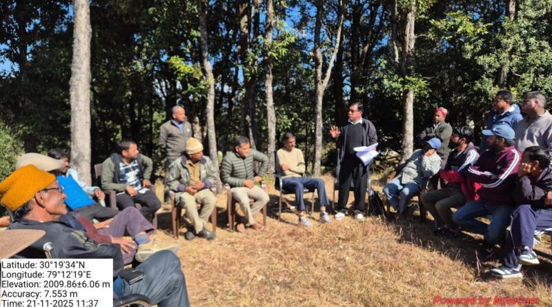 पोखरी के पाब गांव में भालू का आतंक, ग्रामीणों ने लगाई सुरक्षा की गुहार