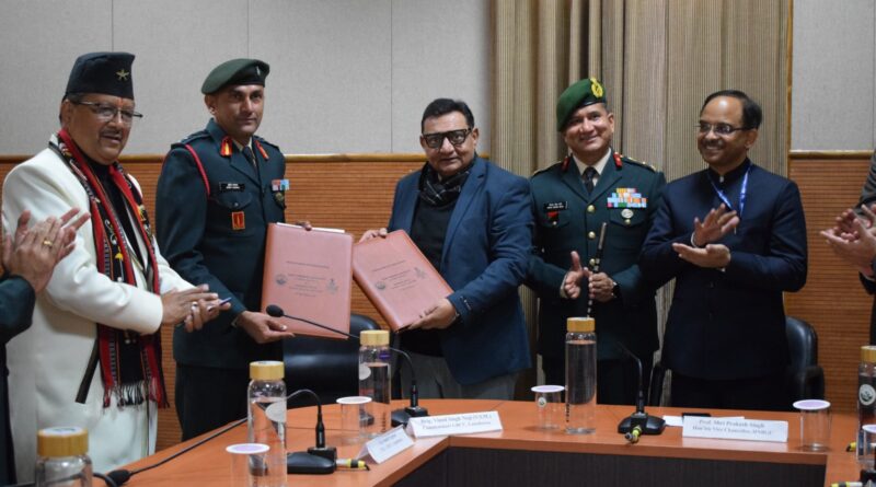 गढ़वाल राइफल्स रेजीमेंटल सेंटर के अग्निवीर अब गढ़वाल विश्व विद्यालय से भी डिग्री ले सकेंगे