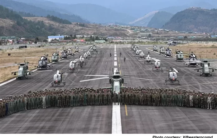 भारतीय नौसेना, भारतीय सेना और भारतीय वायु सेना के साथ मिलकर त्रि-सेवा अभ्यास करेगी