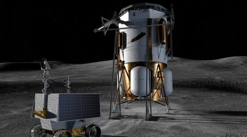 नासा ने ब्लू ओरिजिन को चाँद के दक्षिणी हिस्से पर VIPER रोवर पहुंचाने का ठेका दिया