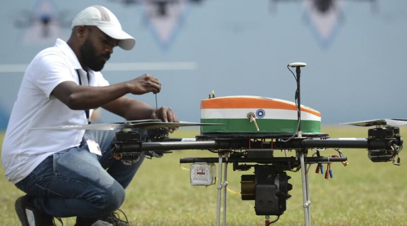 भारत में ड्रोन अर्थव्यवस्था को लगे पंख