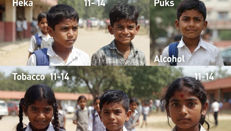 सिर्फ 11 साल की उम्र में नशे की जद में बच्चे, 10 शहरों के सर्वे में चौंकाने वाले खुलासे