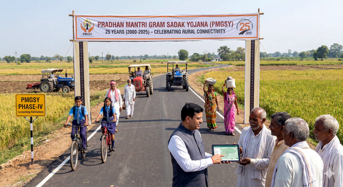 Celebrating 25th Anniversary:  Pradhan Mantri Gram Sadak Yojana (PMGSY)