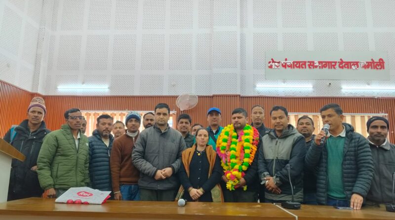 देवाल ब्लॉक प्रधान संघ के अध्यक्ष बने खिलाप सिंह, निर्विरोध हुआ चयन