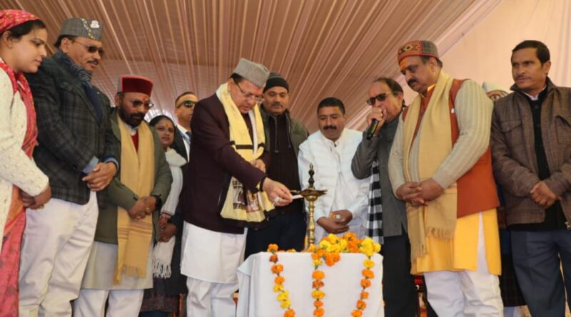 पीपलकोटी में मुख्यमंत्री धामी ने विकास व पर्यटन से जुड़े कई कदमों की घोषणा की