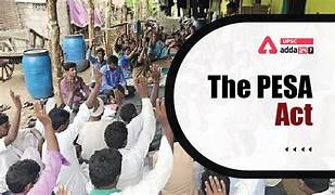 पेसा अधिनियम के तहत सामुदायिक नेतृत्व वाले शासन का समारोह