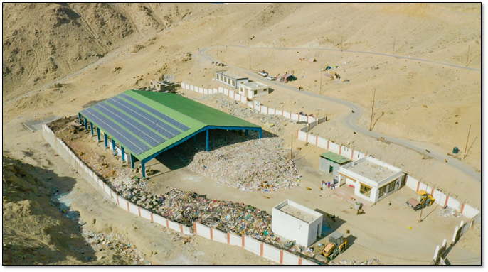 हिमालयी राज्यों में अपशिष्ट प्रबंधन में नवाचार