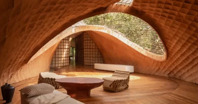 A House Built as a Bridge, Suspended Over a 23-Foot-Deep Gorge