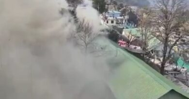 जोशीमठ : सेना के स्टोर परिसर में लगी आग, बड़ा हादसा टला