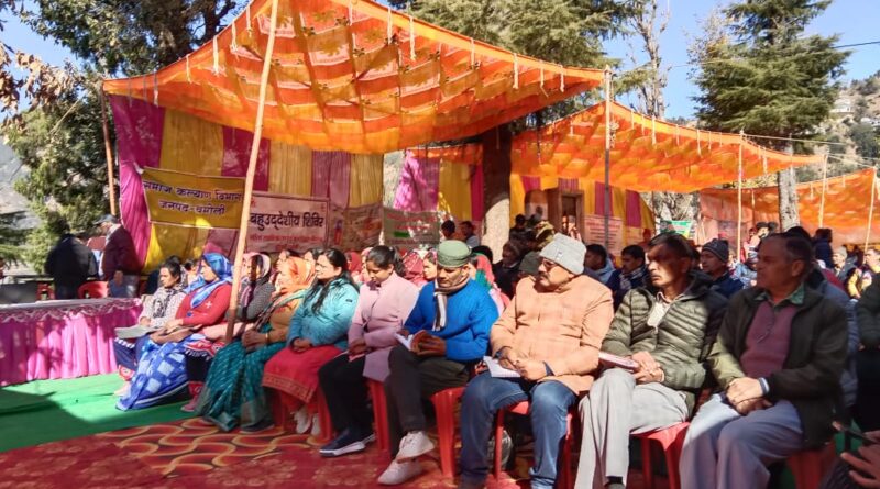 पोखरी में “जन-जन की सरकार, जन-जन के द्वार” कार्यक्रम के तहत बहुउद्देशीय शिविर आयोजित