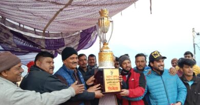 प्रवीण राणा मेमोरियल क्रिकेट टूर्नामेंट: पोखरी ने 94 रन से जीता खिताब