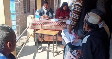 एग्री स्टैक योजना के तहत थराली में फार्मर रजिस्ट्री शिविर आयोजित