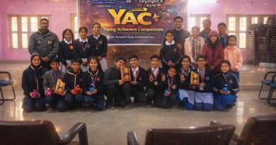 गौचर में यंग अचीवर्स कंपटीशन का सफल इंटर-स्कूल आयोजन