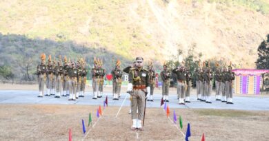 आईटीबीपी की 8वीं वाहिनी में 77वां गणतंत्र दिवस धूमधाम से मनाया गया