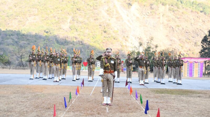 आईटीबीपी की 8वीं वाहिनी में 77वां गणतंत्र दिवस धूमधाम से मनाया गया